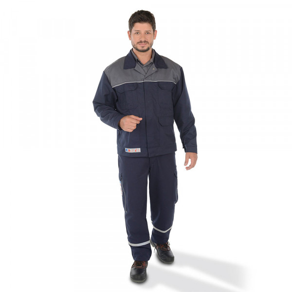 DREI-PUNKT Latzhose MultiProof® Komfort zweifarbig