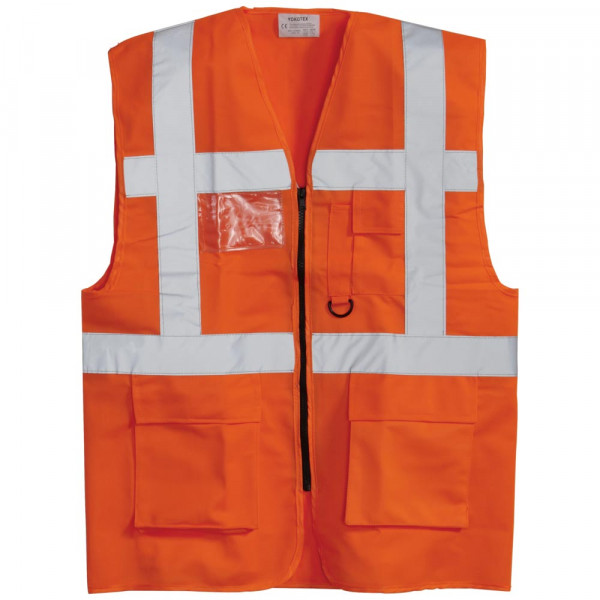 YOKO Fluo Executive Warnschutzweste