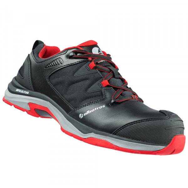 ALBATROS Sicherheitshalbschuhe ULTRATRAIL BLACK LOW S3 ESD HRO SRC