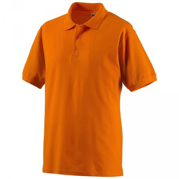 FRUIT OF THE LOOM Polo-Shirt Kurzarm