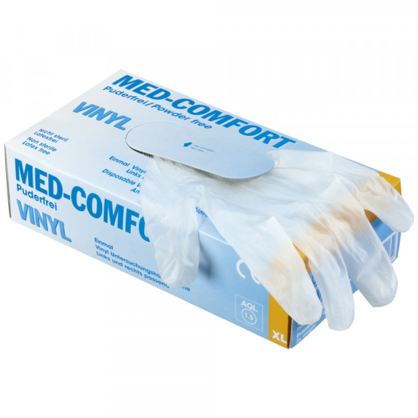 MED-COMFORT Vinyl Einweghandschuhe