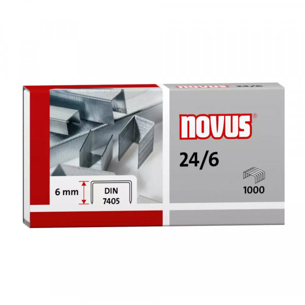 NOVUS Heftklammer 24/6 DIN