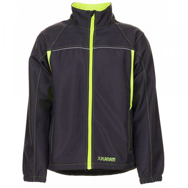 PLANAM Basalt Neon Softshelljacke