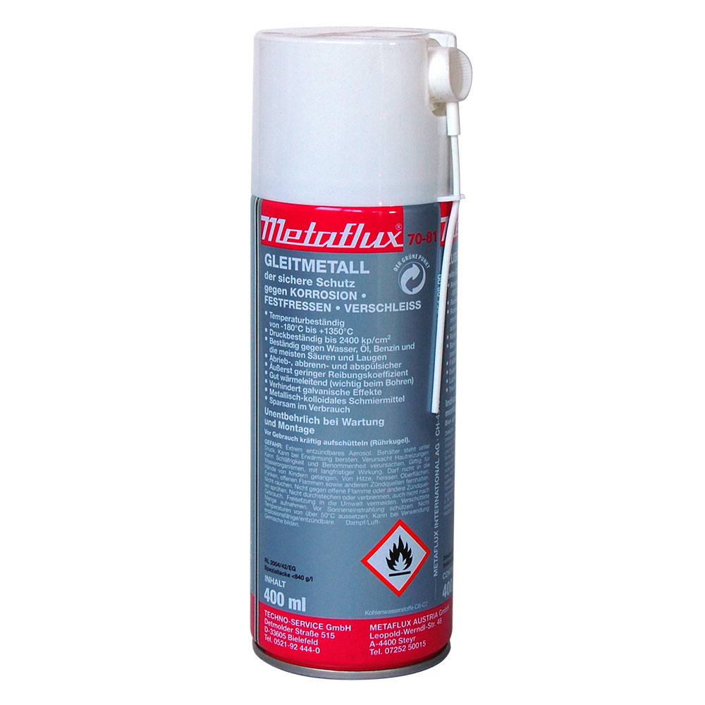 METAFLUX Gleitmetall-Spray 70-81   Arbeitsschutz &  Berufsbekleidung