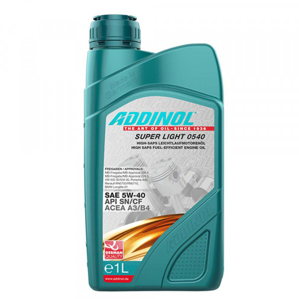 ADDINOL Motoröl 5W40 Super Light 0540