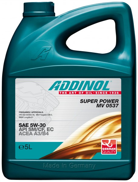 ADDINOL Motorenöl 5W30 SUPER POWER MV 0537