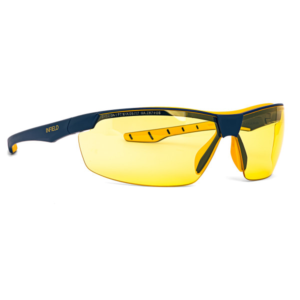 INFIELD® Schutzbrille FLEXOR Plus blau-gelb