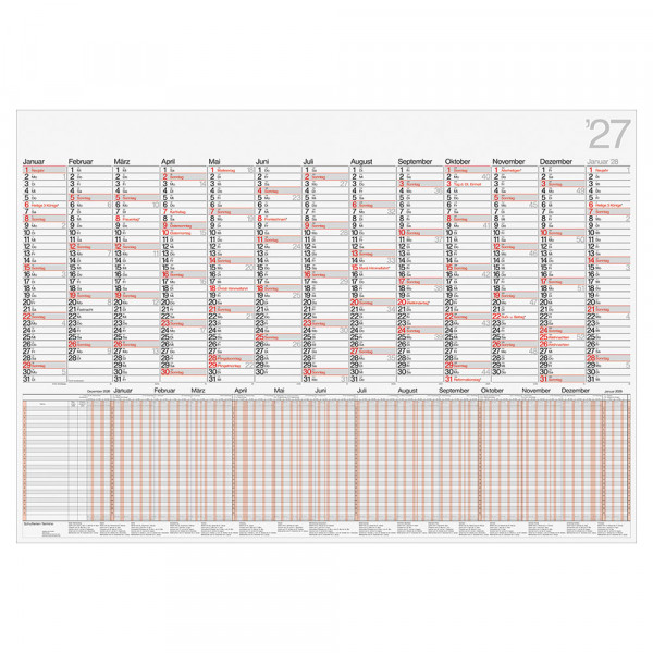 Brunnen Jahreskalender/Plakat 2027