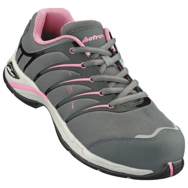 ALBATROS Sicherheitshalbschuhe Twist Red/Pink Damen S1P ESD